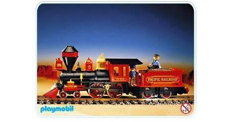 train western playmobil