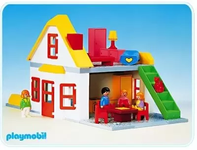 Playmobil 1.2.3 - Maison avec ameublement