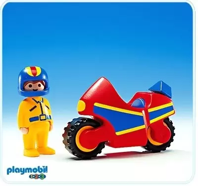 Playmobil 1.2.3 - Motorcycle