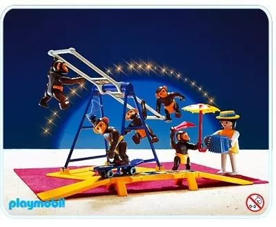 Playmobil Circus - Numéro des chimpanzés