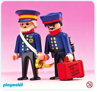 Playmobil Victorian - General And Attache Victorian
