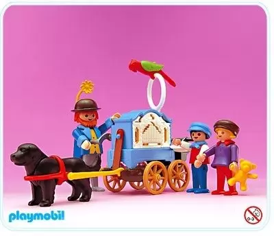 Playmobil Victorian - Organ Grinder With Children