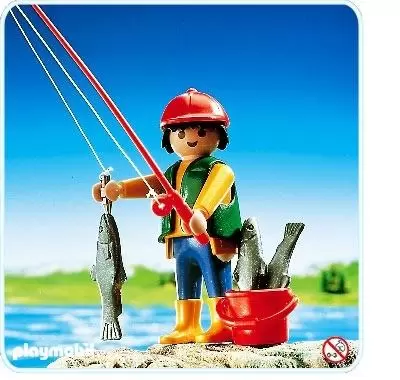 Playmobil en vacances - Pêcheur à ligne