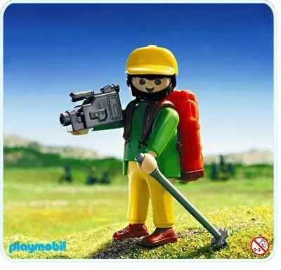 Playmobil Mountain - Hiker With Camcorder