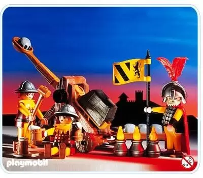 Playmobil Middle-Ages - Knights With Catapult