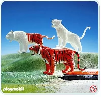 Playmobil COLOR - Tigres
