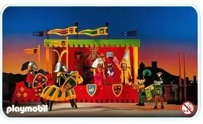 Playmobil Middle-Ages - Tournament Knights With Viewing Stand