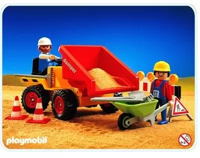 Playmobil Chantier - Tracteur DUMPER
