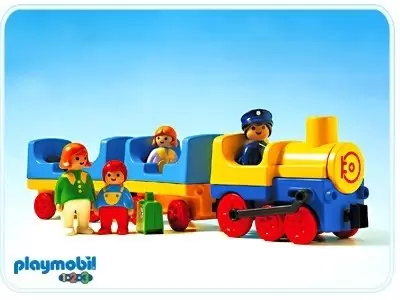 Playmobil 1.2.3 - Passenger Train with No Tracks