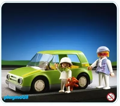 Playmobil in the City - Light Green City Car