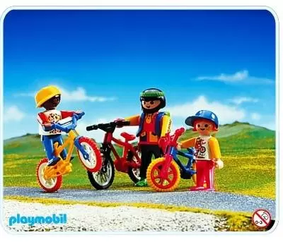 Playmobil Sportifs - VTT et 3 cyclistes