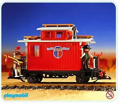 Playmobil Trains - Wagon escorte