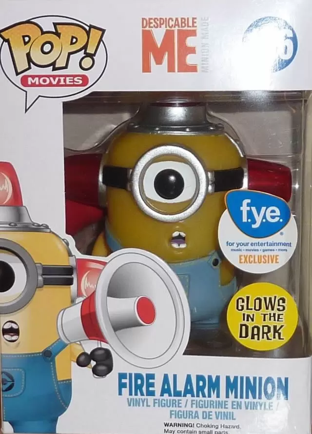 POP! Movies - Despicable Me - Fire Alarm Glow In The Dark