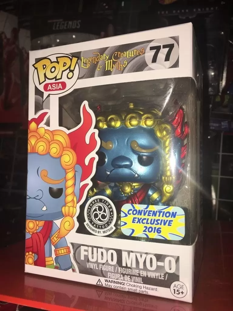 POP! Asia - Legendary Creatures & Myths - Fudo Myo-o Metallic