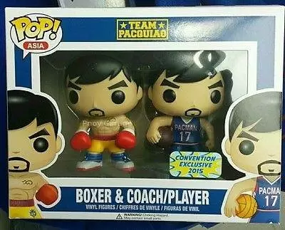 POP! Asia - Team Pacquiao - Manny Pacquiao Boxer And Coach/Player