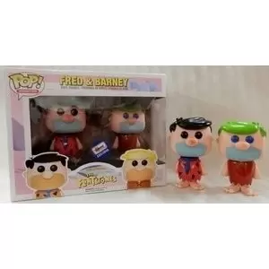 POP! Animation - Hanna-Barbera - Fred And Barney Black And Green Hair 2 Pack