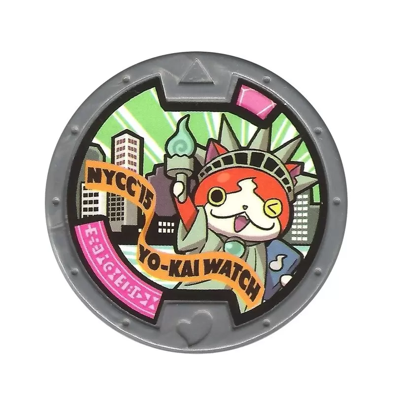 Yo-Kai Yo-kai Watch Medal Moments 100 Punch Jibanyan, Whisper, Komasan &  Jibanyan Set of 4