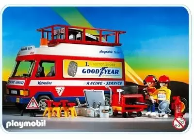 Playmobil Motor Sports - Racing Service Truck