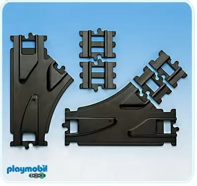 Playmobil 1.2.3 - Embranchements de rails