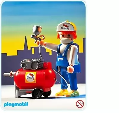 Playmobil Builders - Spray Painter