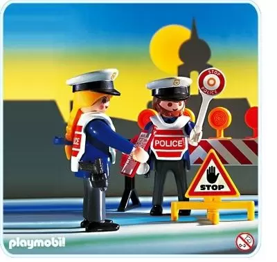 Playmobil Policier - Agents de circulation