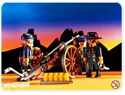 Far West Playmobil - US Artillery