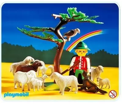 Playmobil Farmers - Shepherd and Sheeps