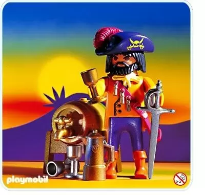 Playmobil Pirates - Capitaine des pirates