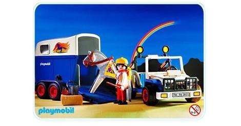 playmobil horse transporter