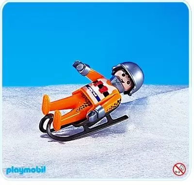 Playmobil Sports d\'hiver - Champion de luge