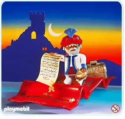 Playmobil Magie et Contes - Fakir sur tapis volant