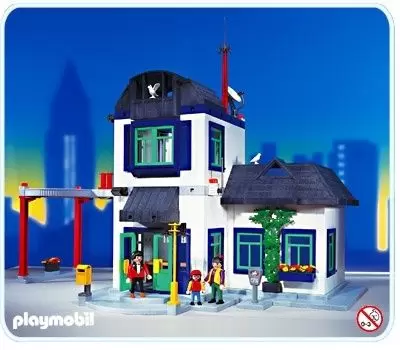 Playmobil dans la ville - Grand bâtiment de ville