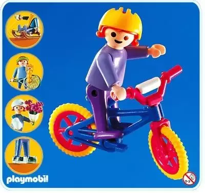 Playmobil Sportifs - Petite fille multi-sport et vélo