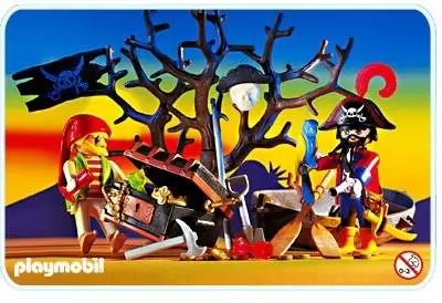 Playmobil Pirates - Pirates et coffre au trésor