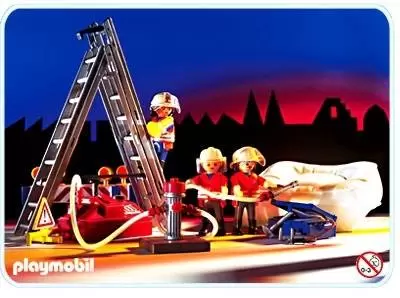 Playmobil Pompier - Pompiers et extincteur