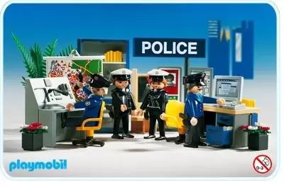 Playmobil Policier - Poste de police et brigade