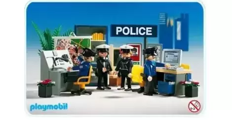 en kop Konserveringsmiddel service Police Central - Police Playmobil 3957