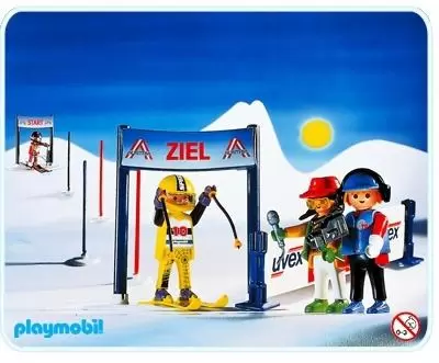 Playmobil Sports d\'hiver - Slalomeurs et Caméraman