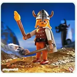 Playmobil Vikings with Wooden Leg Top Condition 