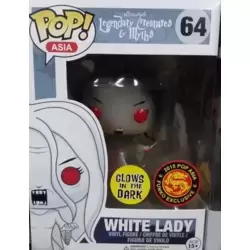 Legendary Creatures & Myths - White Lady Glow In The Dark Bloody