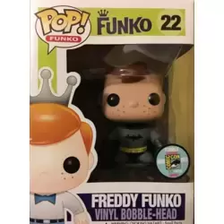 Freddy Funko Batman Black Symbol