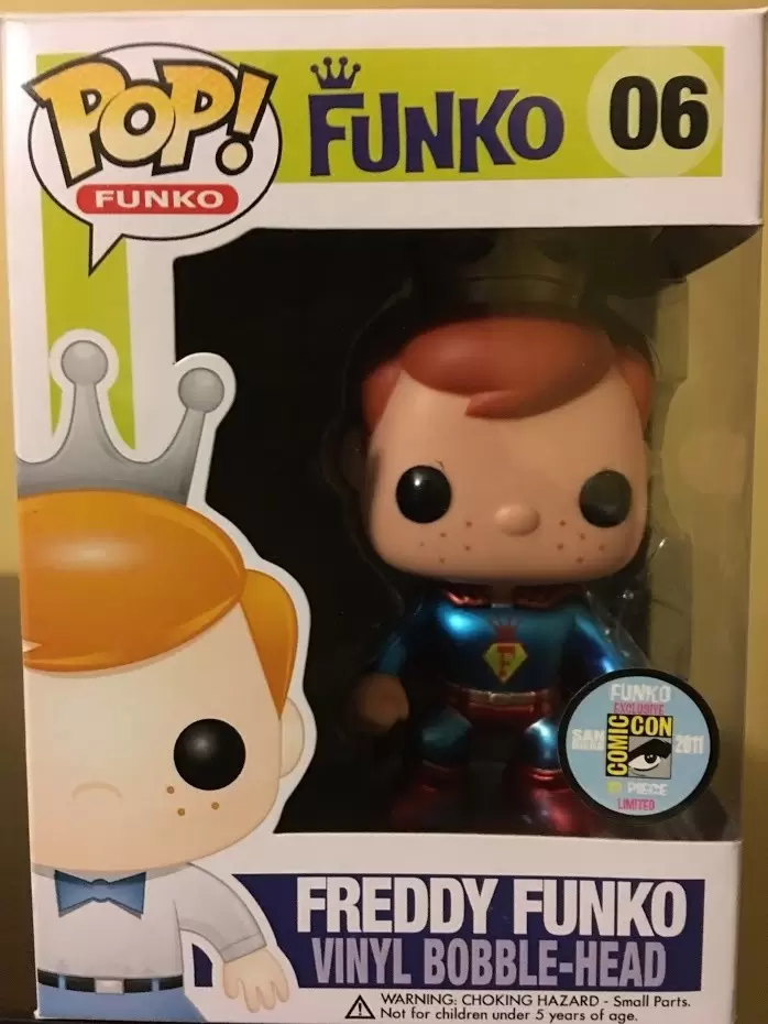 POP! Funko - Freddy Funko Superman Metallic