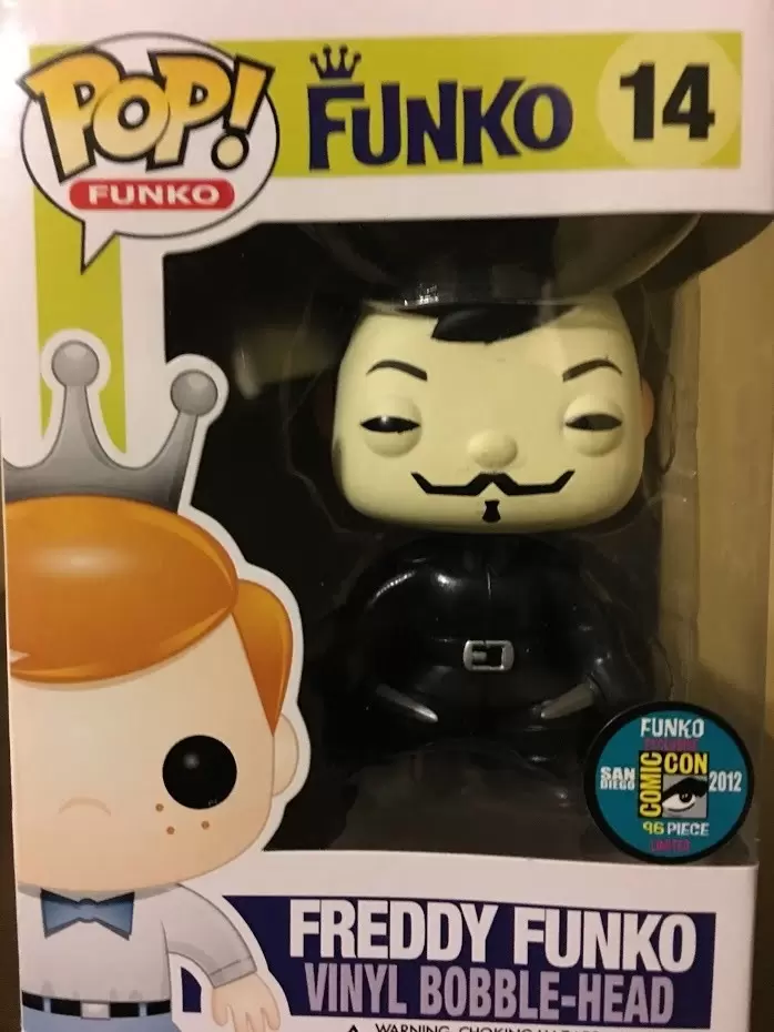 POP! Funko - Freddy Funko V For Vendetta
