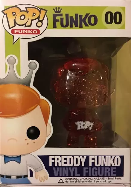 POP! Funko - Freddy Funko Pop Crystal Red