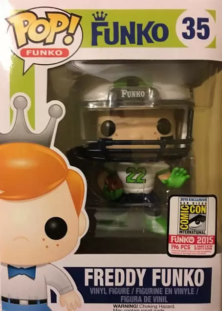 POP! Funko - Freddy Funko Football Player White And Green