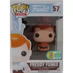 Freddy Funko Charlie Brown Orange Shirt