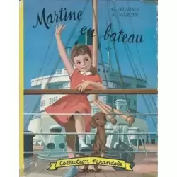 Martine en bateau