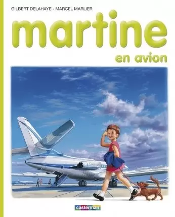 Martine - Martine en avion