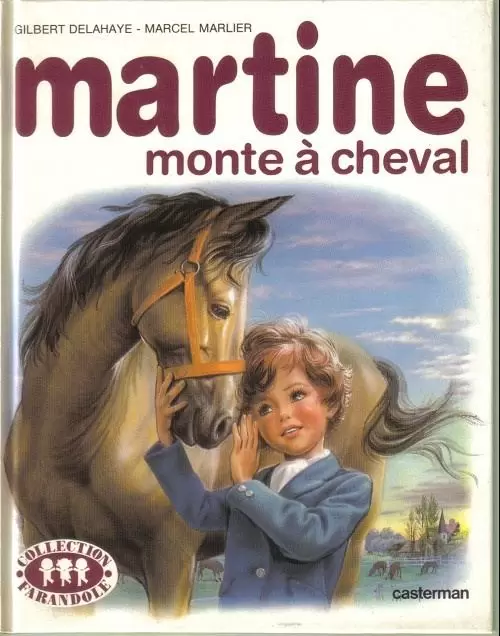 Martine - Martine monte à cheval