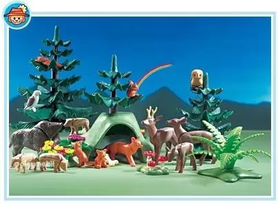 Plamobil Animal Sets - Forest Animals